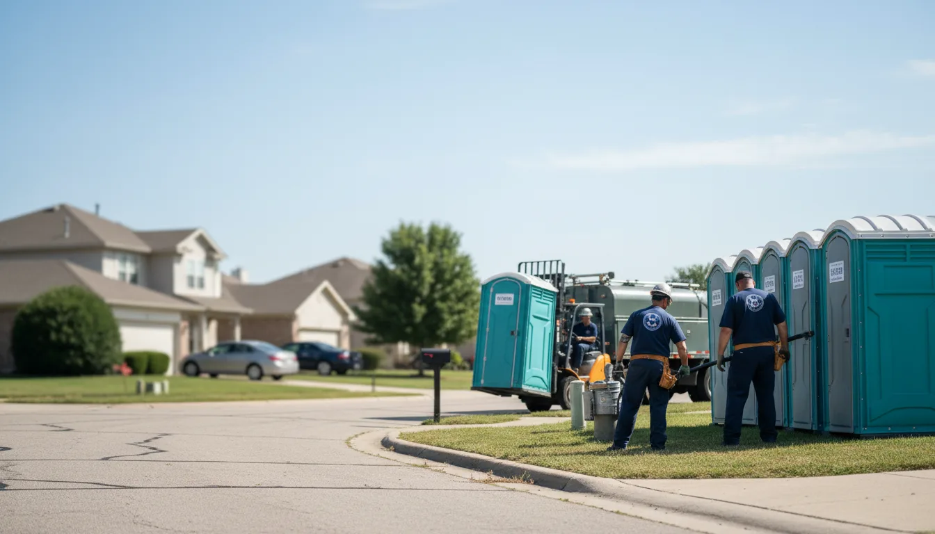 Porta Potty Rental in Jamestown, KY near me